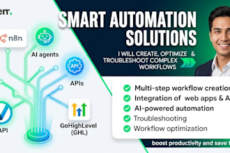 automate your workflows with n8n, ai agents, apis, and ghl