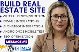 design wordpress idx mls real estate website with houzez wp residence theme