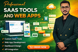 create professional saas tools and web apps