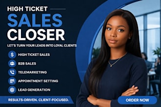 do high ticket sales b2b sales telemarketing appointment setting lead generation