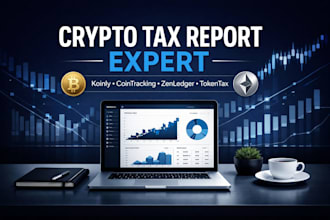 prepare crypto tax reports using koinly cointracking zenledger or token