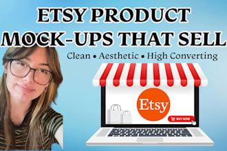 create high converting etsy product mockups