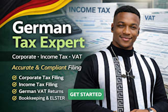 german tax filling corporate tax bookkeeping income tax steuerberater german vat