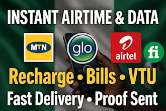 help you buy data, recharge airtime, pay bills in nigeria