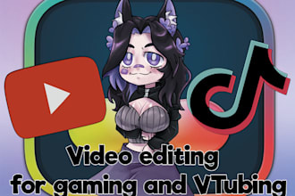 edit gaming and vtubing community videos for you