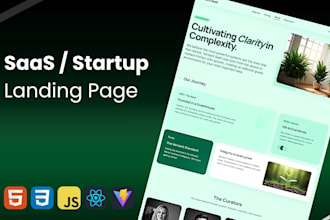 build a high converting saas and startup landing page