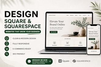square website design redesign square online store square