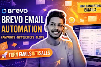 setup bervo newsletter brevo campaign setup brevo email automation design
