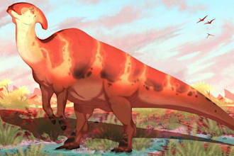 draw speculative evolution paleoart and more