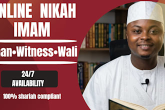perform online nikah imam wali witness
