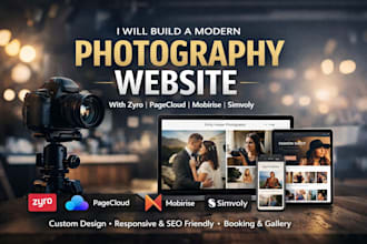 build bookmark zyro builder ai pagecloud mobirise simvoly photography website