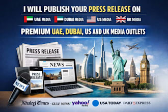 publish your press release on premium uae, dubai, US and UK media outlets