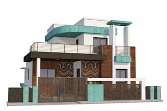 design 2d floor plan and convert it into 3d model