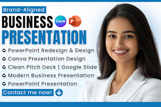 design business canva presentation google slide powerpoint redesign pitch deck