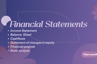 create excel financial report, profit and loss statement
