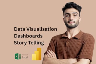 analyse your data, build interactive excel and powerbi dashboards