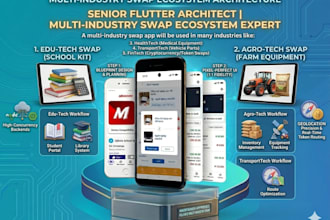 be your senior flutter developer for app rescue or mvp development