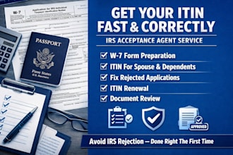 get your itin as an irs acceptance agent fast and correctly as caa