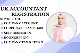 be your uk accountant for company accounts ct600 vat returns and corporate tax
