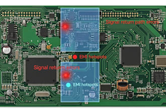 review your custom pcb design for emi and signal integrity issues