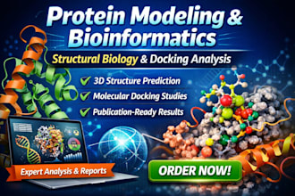 provide services about protein modeling, bioinformatics and docking analysis