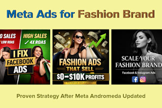 run high converting facebook ads for fashion brands