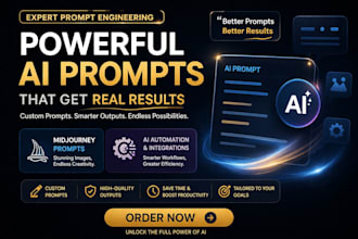 design expert ai prompts for business, marketing and content creation