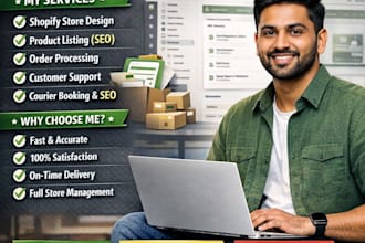 be your shopify expert virtual assistant