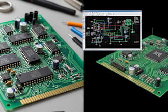 convert old pcb to schematic, gerber and pcb layout