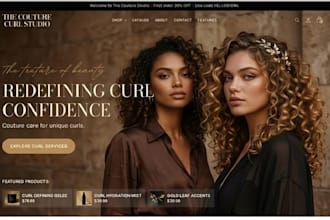 wix hair extension website wix salon website wix spa website wix beauty website