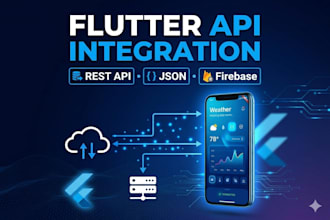 integrate restful apis in your flutter app