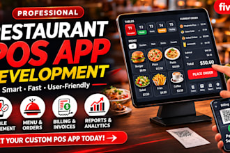 build a restaurant pos app with order management