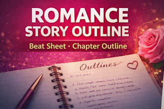 help you plot and outline your romance novel or series
