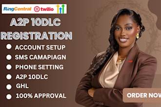 do a2p 10dlc registration, website edit tcr compliant