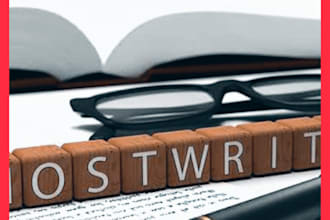 be your creative ghostwriter for blogs, books, and scripts