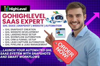 ghl saas ghl snapshot ghl website ghl landing page ghl automation ghl workflow