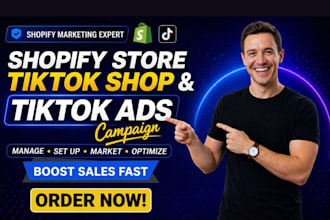 promote shopify store sales, klaviyo shopify marketing, tiktok shop ad for sales