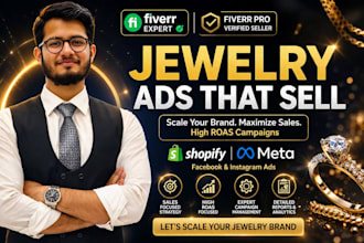 be your meta ad expert for you jewelery brand