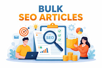 write bulk SEO articles