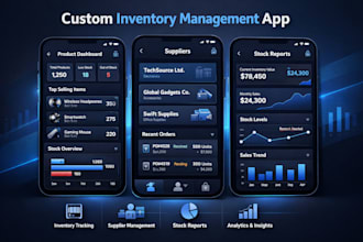 develop a custom inventory management mobile app