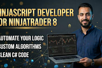 code your custom ninjascript algorithms for ninjatrader 8