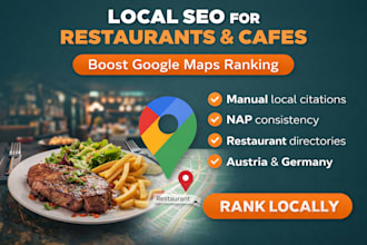 do local SEO for restaurants cafes google maps ranking