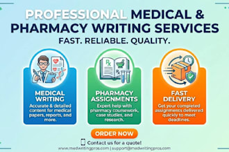 provide medical translation, and PDF to word formatting