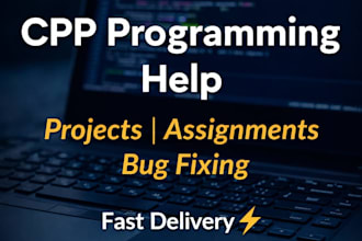 do cpp programming projects and bug fixing