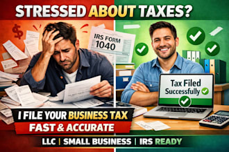 small business tax filing tax preparation irs tax return support