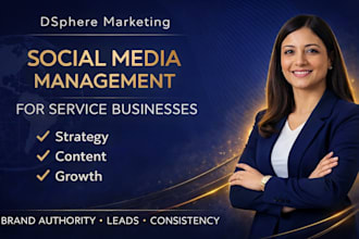 do social media strategy for service businesses