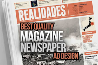 amazing print ad, magazine ad newspaper ad,image ads, real estate ads, one pager