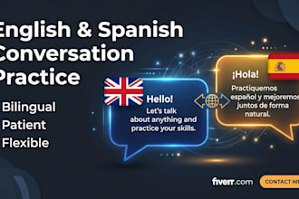 be your english or spanish tech conversation coach