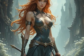 fantasy character art and fantasy character