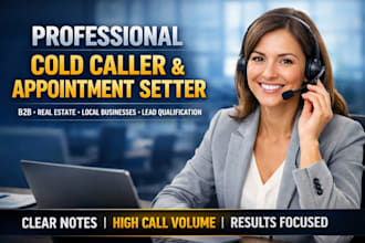 cold calling,telemarketing, b2b cold calls,real estate calls,appointment setter